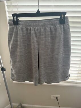 Champion Men's Light Gray Athletic Shorts